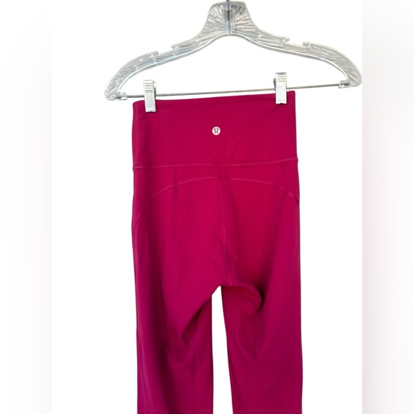 Lululemon Groove Nulu Super-High-Rise Flared Pant Regular - Size 2 -Pomegranate - Picture 3 of 14